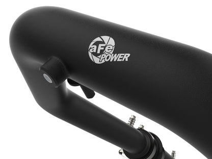 aFe Bladerunner Intercooler Hot Charge Pipe Black 2-2.5in 2021+ Ford F-150 V6-2.7L (tt) 46-20478-B 46-20478-B Photo - Close Up