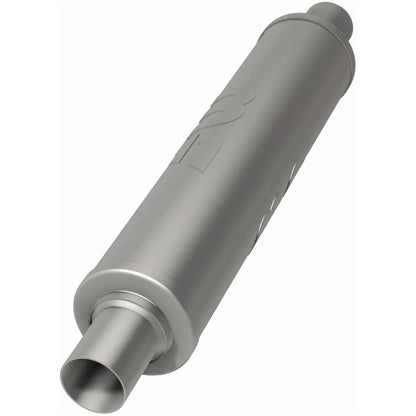 MagnaFlow 4" Round Center/Center Straight Through Performance Muffler 10424 Photo - out of package