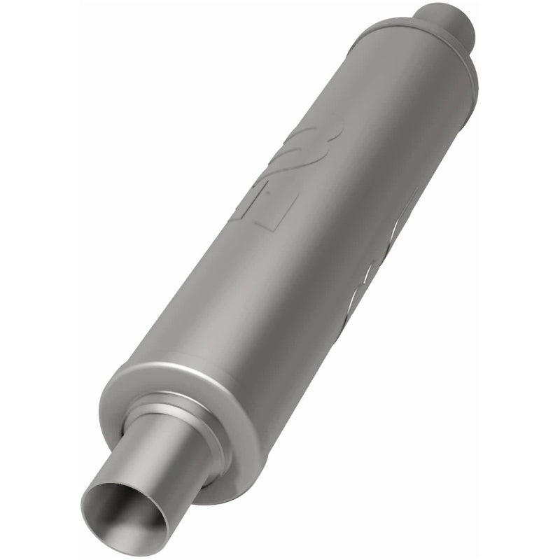 MagnaFlow 4" Round Center/Center Straight Through Performance Muffler 10424 Photo - out of package