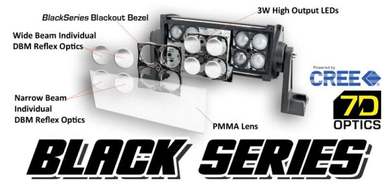 ORACLE Lighting Oracle Black Series - 7D 12 60W Dual Row LED Light Bar - 6000K 5805-001 5805-001 Photo - in package