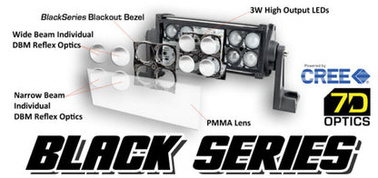 ORACLE Lighting Oracle Black Series - 7D 12 60W Dual Row LED Light Bar - 6000K 5805-001 5805-001 Photo - in package