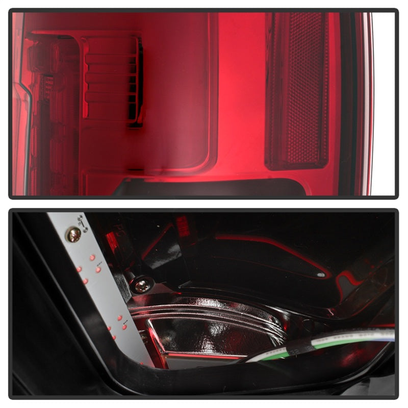 Spyder 17-18 Ford F-250 SD (w/Blind Spot Sensor) LED Tail Lights - Red Clr (ALT-YD-FS17BS-LED-RC) 5085634 5085634 Photo - Unmounted