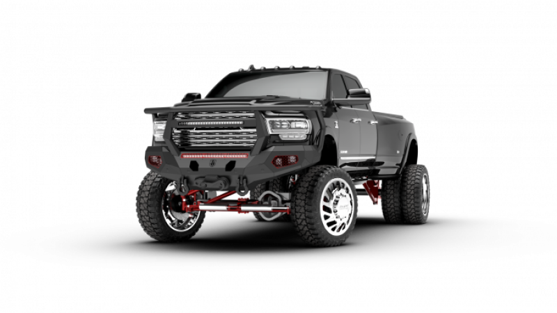 Road Armor 2019+ Dodge RAM 2500/3500 Evolution Front Bumper - w/ Reaper Guard 4192EF7B