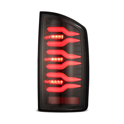 AlphaRex 07-08 Dodge Ram1500/07-09 Dodge Ram 2500+3500 Luxx-Series LED Tail Lights(Pair) Alpha Black 641050 641050 User 2
