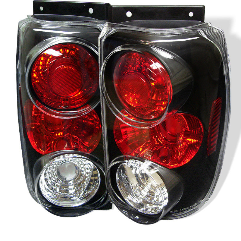 Spyder Ford Explorer 95-97 Euro Style Tail Lights Black ALT-YD-FEXP95-BK 5002990 5002990 Photo - Primary