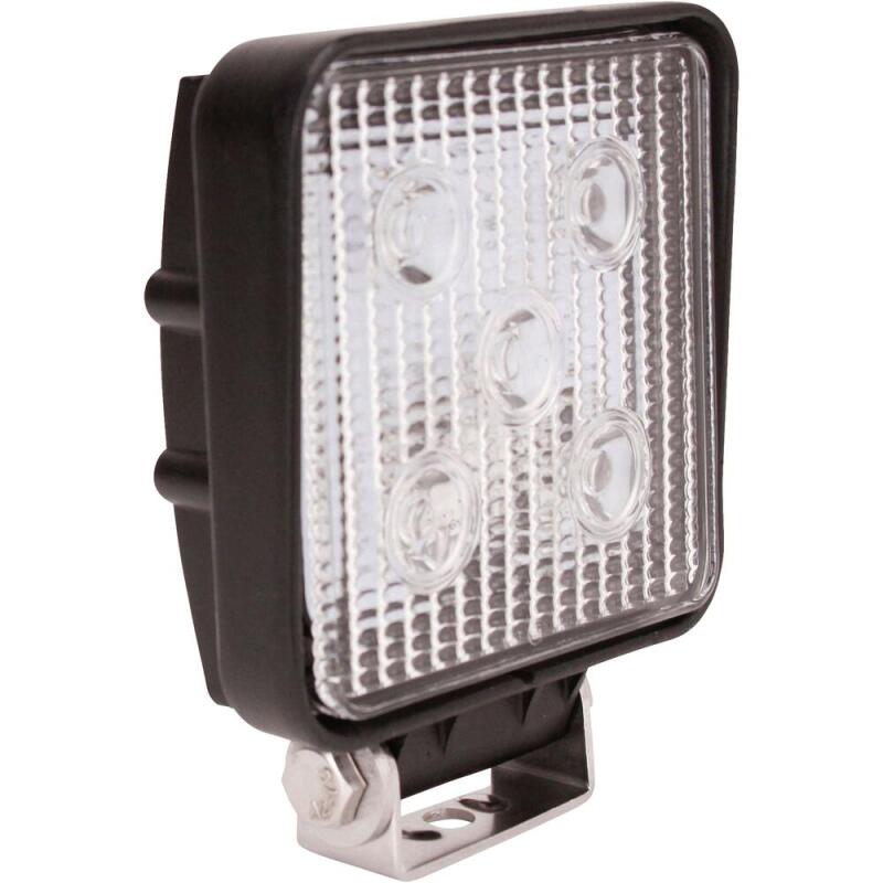 Westin LED Work Utility Light Square 4.5 inch x 5.4 inch Spot w/3W Epistar - Black 09-12210A 09-12210A Photo - Primary