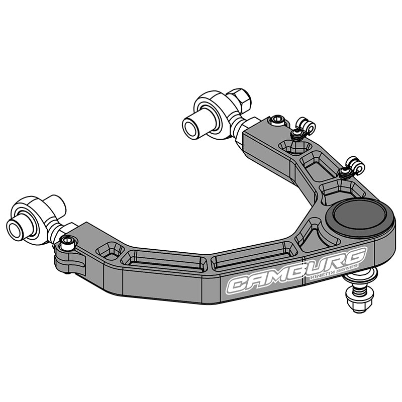 Camburg Toyota Tundra 2WD/4WD 22-23 KINETIK V2 Performance Billet Uniball Upper Arms (Red) CAM-310189-RED