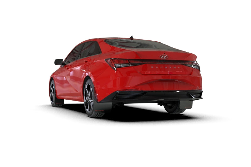 Rally Armor 21-23 Hyundai Elantra (Will Not Fit Elantra N/N Line) Black UR Mud Flap w/ Red Logo MF69-UR-BLK-RD MF69-UR-BLK-RD User 1