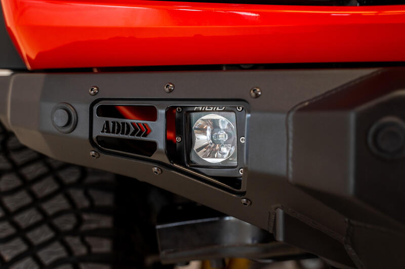 Addictive Desert Designs 2021+ Ford Bronco Stealth Fighter Front Bumper w/ Winch Mount F230142210103 F230142210103 Photo - Mounted