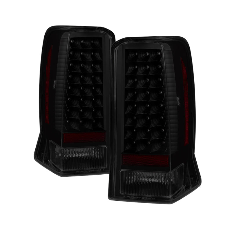SPYDER Xtune Cadillac Escalade 02-06 LED Tail Light Black Smoked ALT-JH-CE02-LED-BSM 9028137 9028137 Photo - Primary