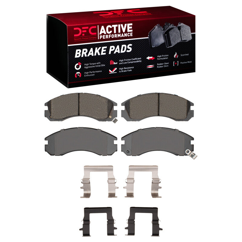 DFC DFC Active Performance Pads Brakes, Rotors & Pads Brake Pads - Performance main image