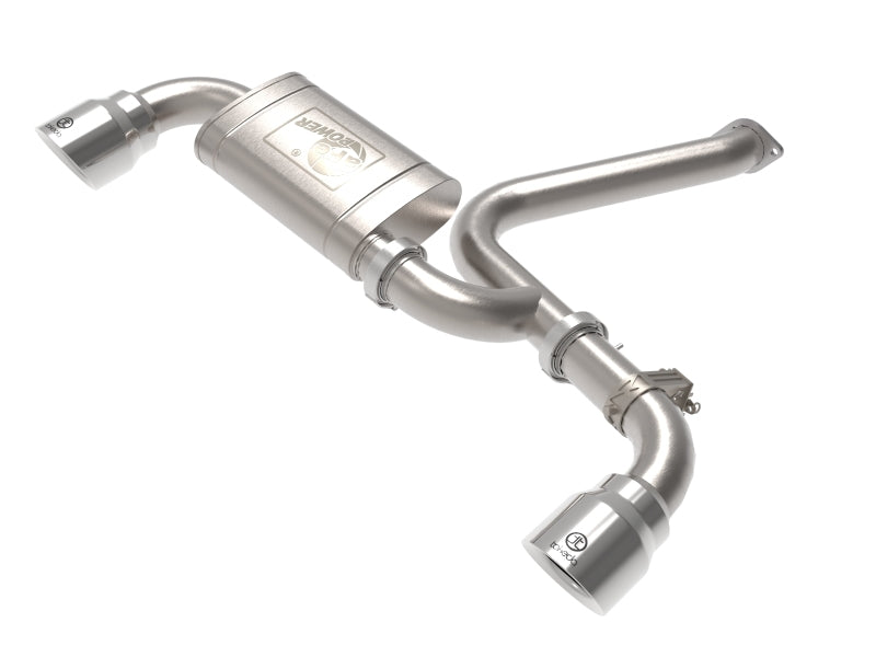 aFe 22-23 Hyundai Kona N L4 2.0L (t) Takeda 3in 304 SS Axle-Back Exhaust System w/ Polished Tips 49-37032-P 49-37032-P Photo - Primary