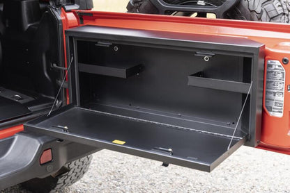 Tuffy Products Tuffy Tailgate Lockbox W/ Keyed Lock For Jeep Wrangler 349-01 349-01 Photo - Close Up