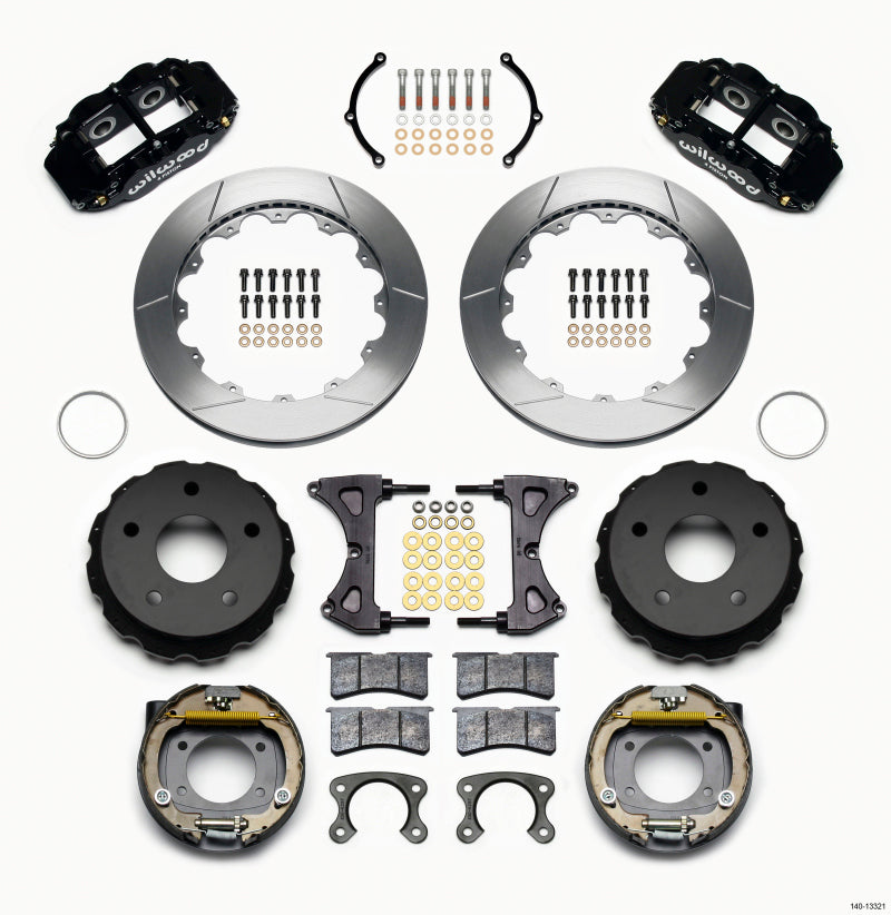 Wilwood Narrow Superlite 4R Rear P-Brk Kit 12.88in Small Ford 2.36in Off Bronco 5 x 5.50 140-13321 140-13321 Photo - Primary