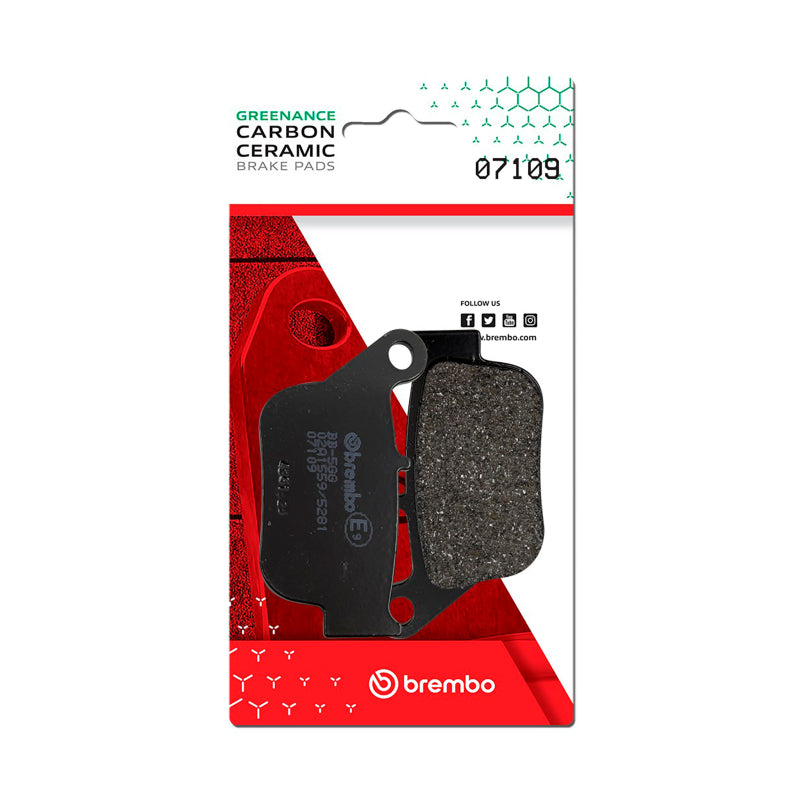 Brembo OE Yamaha X-Max Carbon Ceramic Brake Pad - Rear 07109 07109 User 1