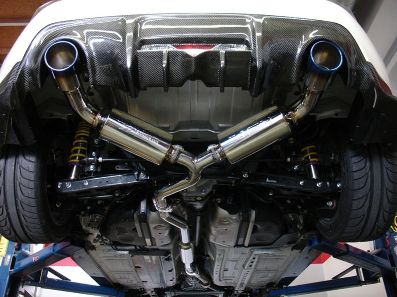Injen Stainless steel Dual Exhaust FR-S BRZ SES1230TT Photo - Primary