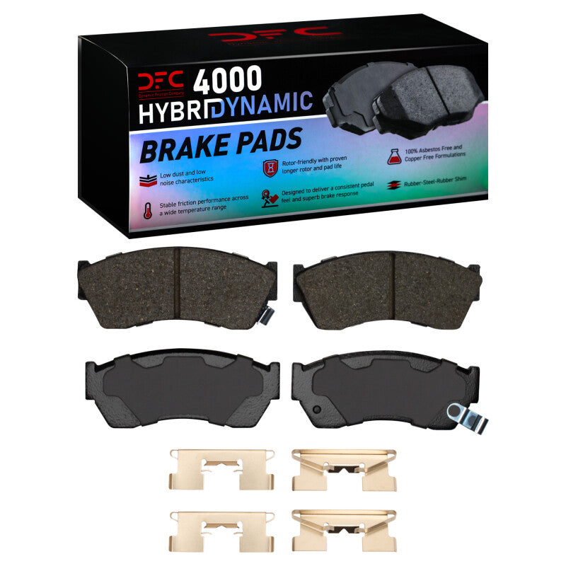 DFC DFC 4000 HybriDynamic Brake Pads Brakes, Rotors & Pads Brake Pads - OE main image