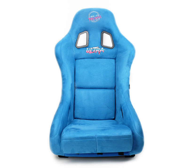 NRG FRP Bucket Seat ULTRA Edition - Medium (Blue Alcantara/Pearlized Back) FRP-303BL-ULTRA FRP-303BL-ULTRA Photo - Primary