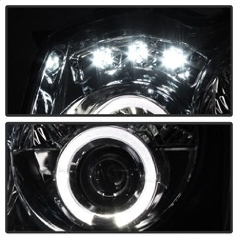 Spyder Jeep Grand Cherokee 05-07 Projector Headlights LED Halo LED Smke PRO-YD-JGC05-HL-SMC 5011114 5011114 Photo - Unmounted