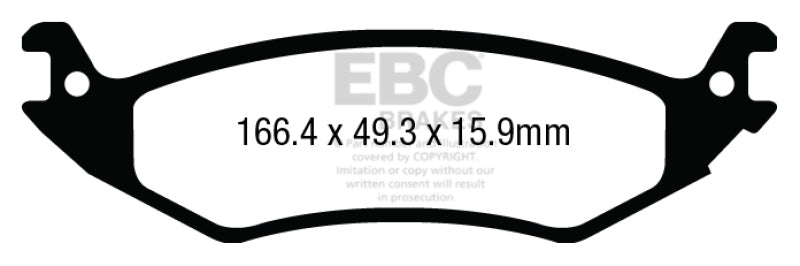 EBC Disc Brake Pad Set DP43003R Photo - Primary