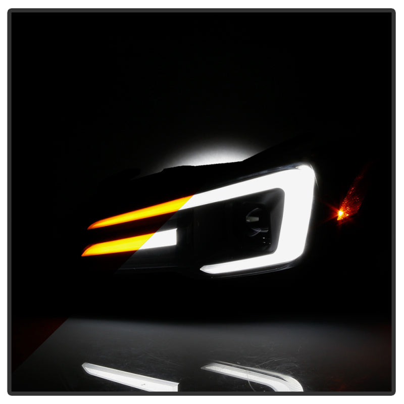 Spyder Subaru Impreza WRX 15-20 Halogen Model Projector Headlights - Black PRO-YD-SWRX15SI-SBSEQ-BK 5088086 5088086 User 5