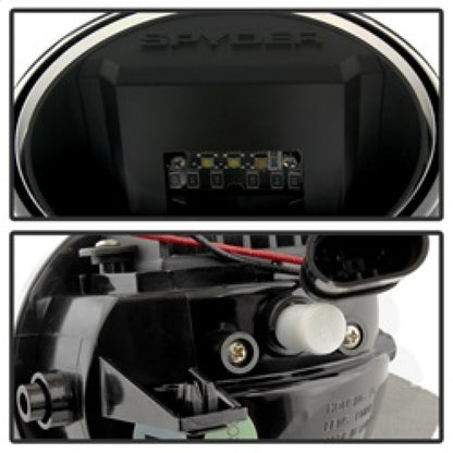 Spyder Ford F150 09-14 LED Fog Lights Black FL-YD-FF15009-LED-BK 5081070 5081070 Photo - Unmounted
