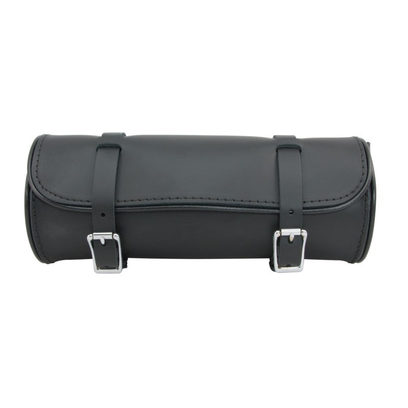 Willie & Max Universal Round Leather Tool Bag (12 in L x 4.5 in H) - Black 8067 8067 User 1