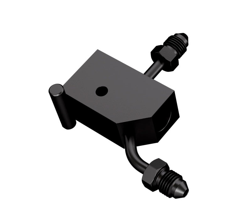 Goodridge 00-06 Harley Davidson Softail Models Rear Brake Switch Holder - Black PMCHD-020ZBK PMCHD-020ZBK Photo - Primary