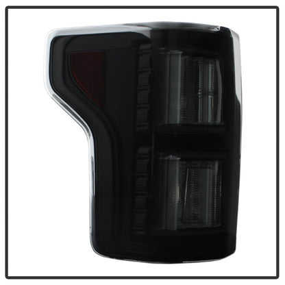 Spyder Ford F150 2015-2017 Light Bar LED Tail Lights - Black Smoke ALT-YD-FF15015-LBLED-BSM 5083685 5083685 Photo - Unmounted