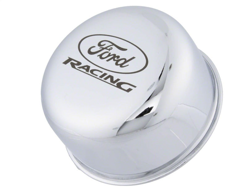 Ford Breather Cap w/Ford Racing Logo - Chrome FRDM6766-FRNVCH M-6766-FRNVCH Photo - Unmounted