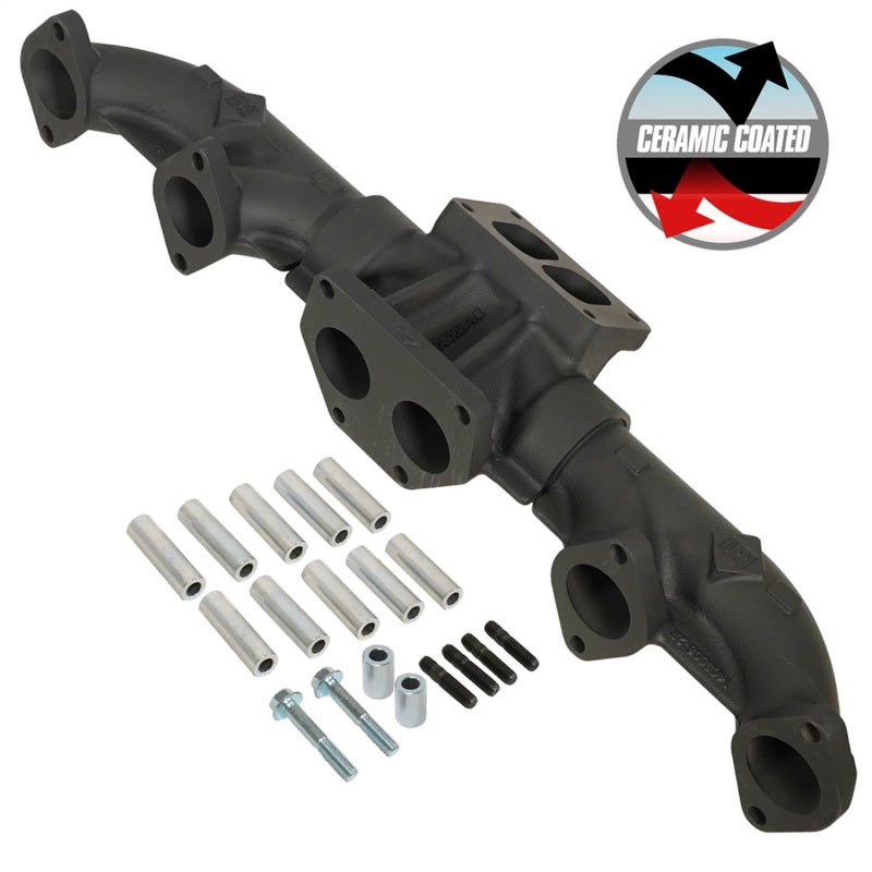 BD Diesel Pre-2002 ISX / Cummins Signature 600 ISX T6 Ceramic Coated Exhaust Manifold 1048006 1048006 Photo - Primary