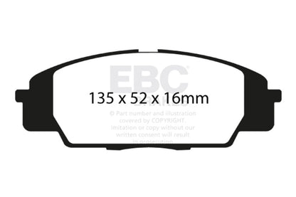 EBC Disc Brake Pad Set DP31254C Photo - Primary