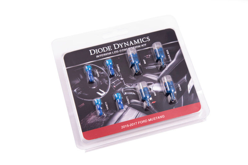 Diode Dynamics Mustang Interior Light Kit 15-17 Mustang Stage 2 - Blue DD0222 DD0222 Photo - Primary