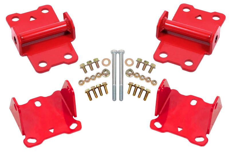 BMR Suspension BMR 78-87 G-Body Motor Mount Kit Upper & Lower Solid - Red MM461R MM461R Photo - Primary