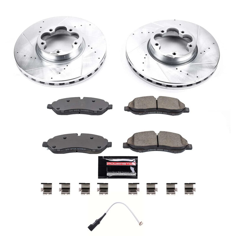 PowerStop Power Stop 20-22 Ford Transit-350 HD Front Z23 Evolution Brake Kit K8979 K8979 Photo - Primary