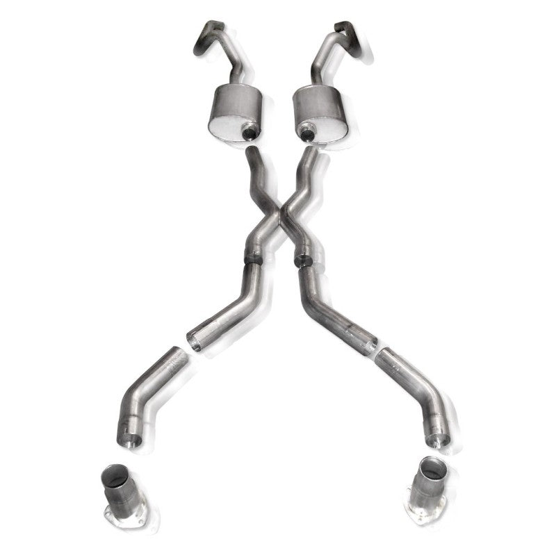 Stainless Works Chevy Camaro 1967-69 Exhaust 2.5in X-Pipe CA676925CSAR CA676925CSAR Photo - Primary