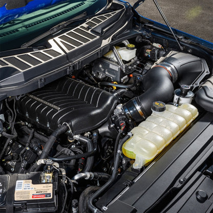 Ford Racing 21-22 F150 5.0L Supercharger Kit w/Pro Power Onboard M-6066-F150SCB M-6066-F150SCB Photo - Mounted
