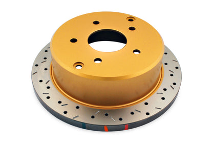 DBA 2004 Pontiac GTO 4000 Series Drilled and Slotted Rear Rotor 4041XS 4041XS Photo - out of package