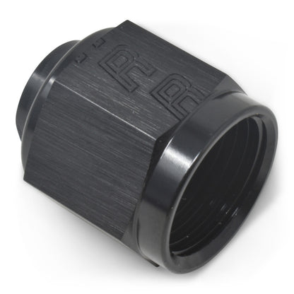 Russell -6 AN Flare Cap (Black Finish) 661963 Photo - out of package