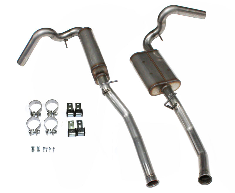 JBA 66-75 Ford Bronco 260-302 409SS Dual Side Header Back Exhaust 40-2543 40-2543 Photo - Primary