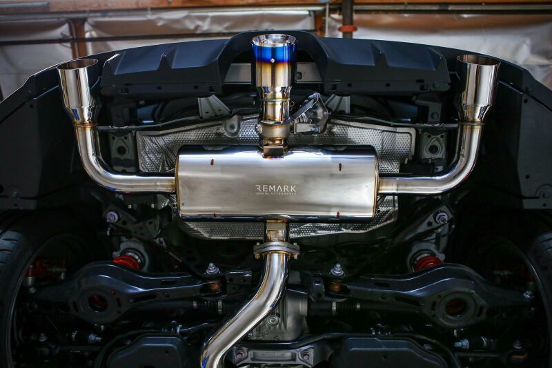 Remark 2023+ Toyota GR Corolla Elite Spec Cat-Back Exhaust w/ Outer Polished & Center Burned TI Tips RK-C3076T-05 RK-C3076T-05 User 1