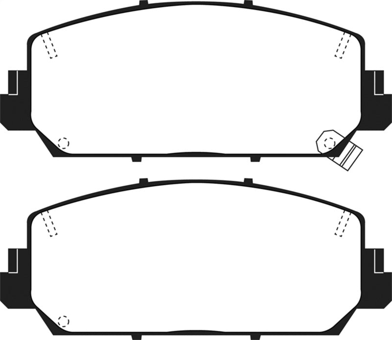 EBC Ultimax OEM Replacement Front Brake Pads UD1832 Photo - Primary