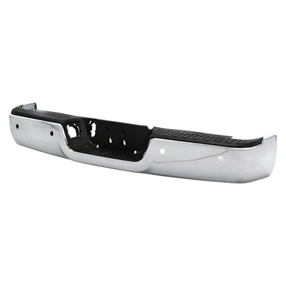 SPYDER xTune 09-18 Dodge Ram 1500 w/Parking Sensor OEM Style Steel Rear Bumper - Chrome RB-DR09-SET-WS-C 9047022 9047022 Photo - Primary