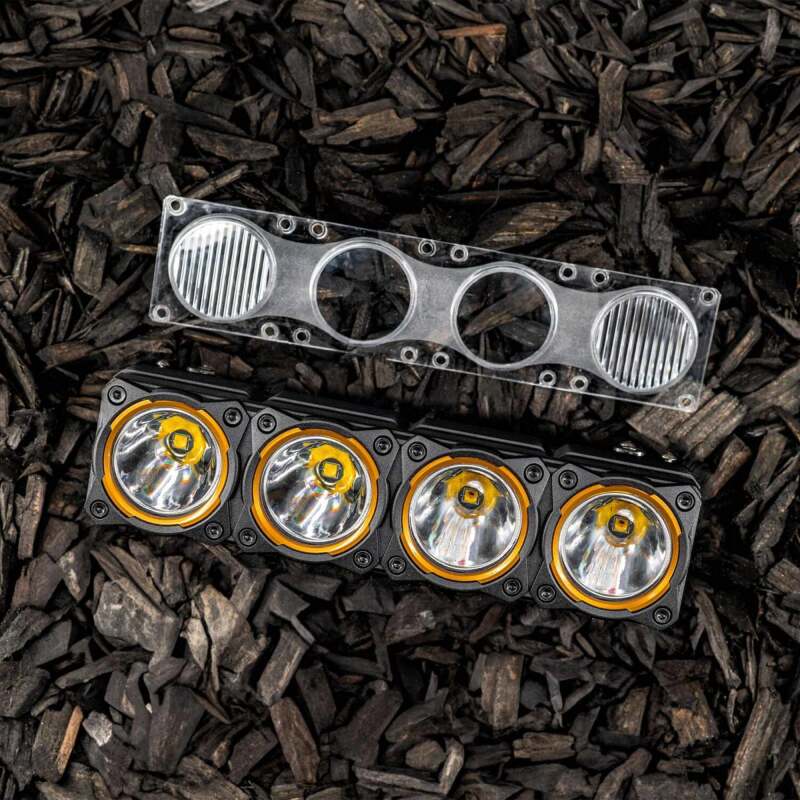 KC HiLiTES FLEX ERA LED Clear Spot Beam Lens for Light Bars 4271 4271 Photo - lifestyle view