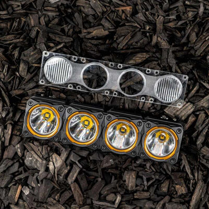 KC HiLiTES FLEX ERA LED Clear Spot Beam Lens for Light Bars 4271 4271 Photo - lifestyle view