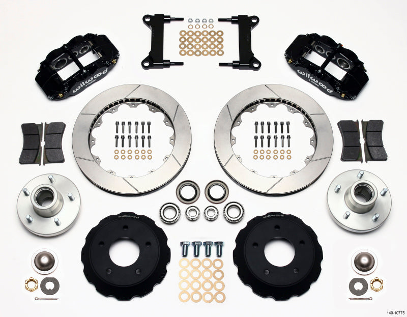 Wilwood Narrow Superlite 6R Front Hub Kit 13.06in Chevy C-10 60-87 CPP Drop Spindle 140-10775 140-10775 Photo - Primary