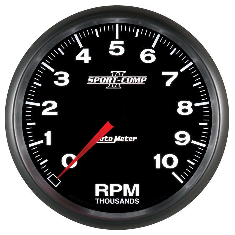Autometer Gauge, Tachometer, 5", 10k RPM, In-Dash, Sport-Comp II 3698 User 4