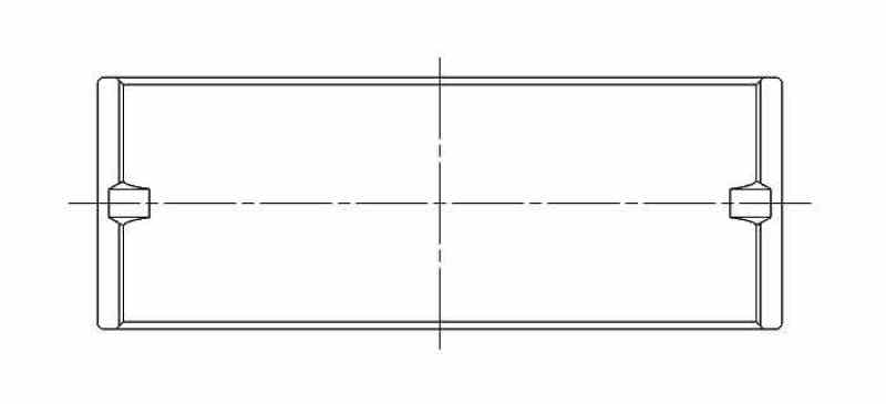 ACL Mini Prince N12/N14/N16/N18 (Size .25) High Performance Rod Bearing Set 5M7788H-.25 5M7788H-.25 Technical Drawing