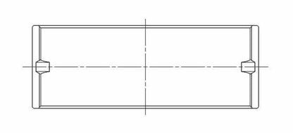 ACL Mini Prince N12/N14/N16/N18 Standard Size High Performance Rod Bearing Set 5M7788H-STD 5M7788H-STD Technical Drawing