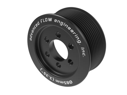 aFe POWER Supercharger Power Pulley 3.35 IN Fits aFe Pulley Kits for Hellcat Supercharger 79-10005P 79-10005P Photo - Primary
